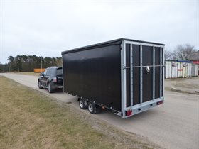 Djumbo 465 trailer med høj presenning